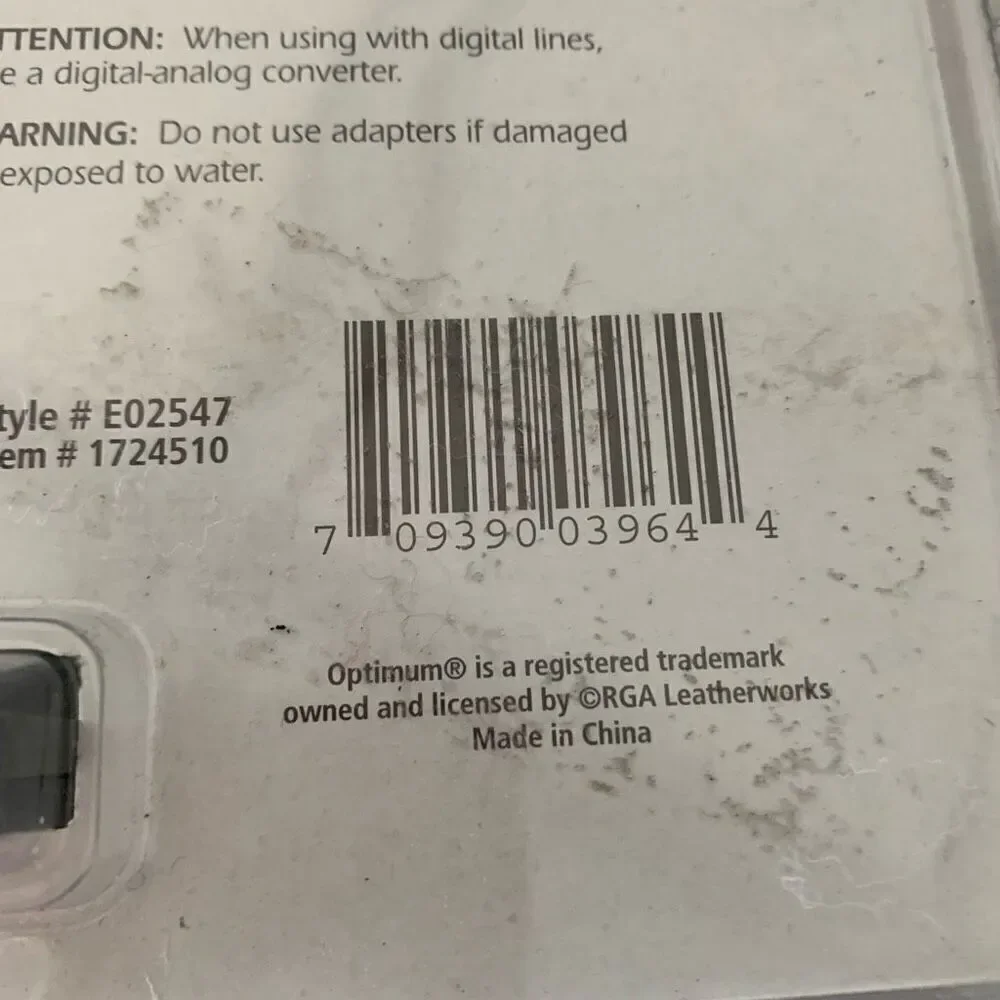 Optimum Global Phone Adapter Kit *New*